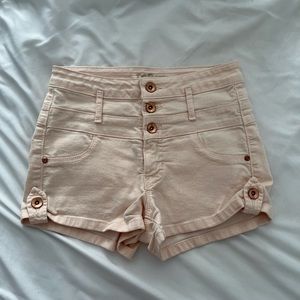 Light pink shorts